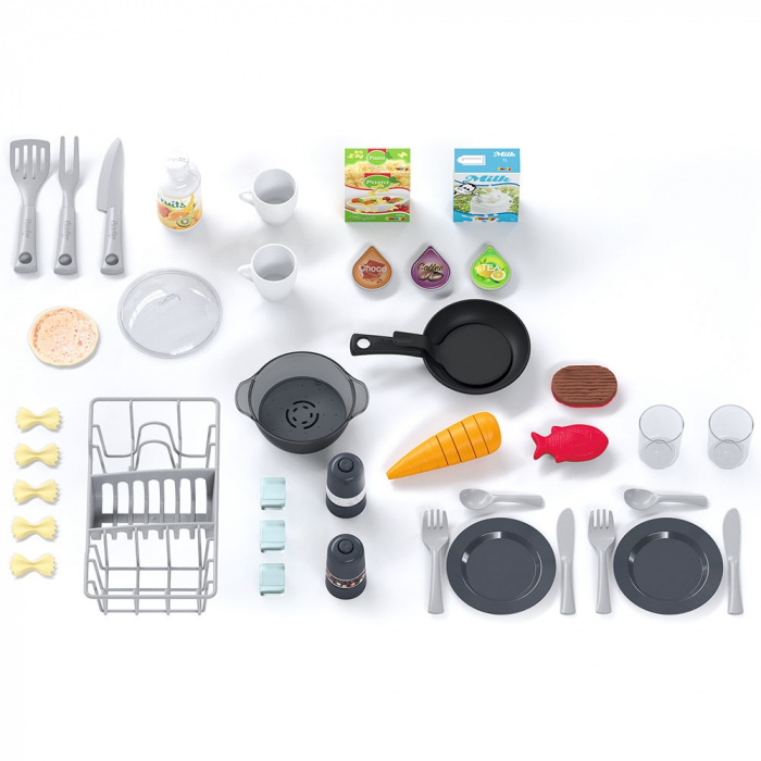 Bucatarie Smoby Tefal Studio XXL Bubble gri cu rosu [2]