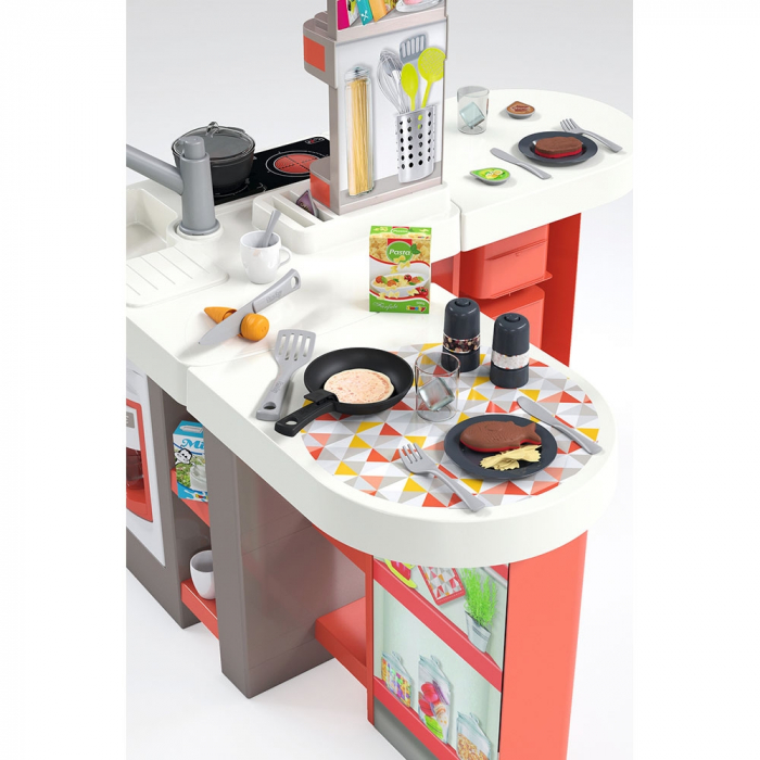 Bucatarie Smoby Tefal Studio XXL Bubble gri cu rosu [4]