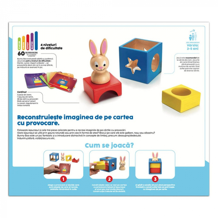 Bunny Boo, joc de logica cu 60 de provocari, editie lb. Romana [3]