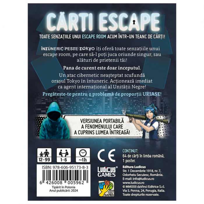 Cărți Escape - Întuneric peste Tokyo [3]