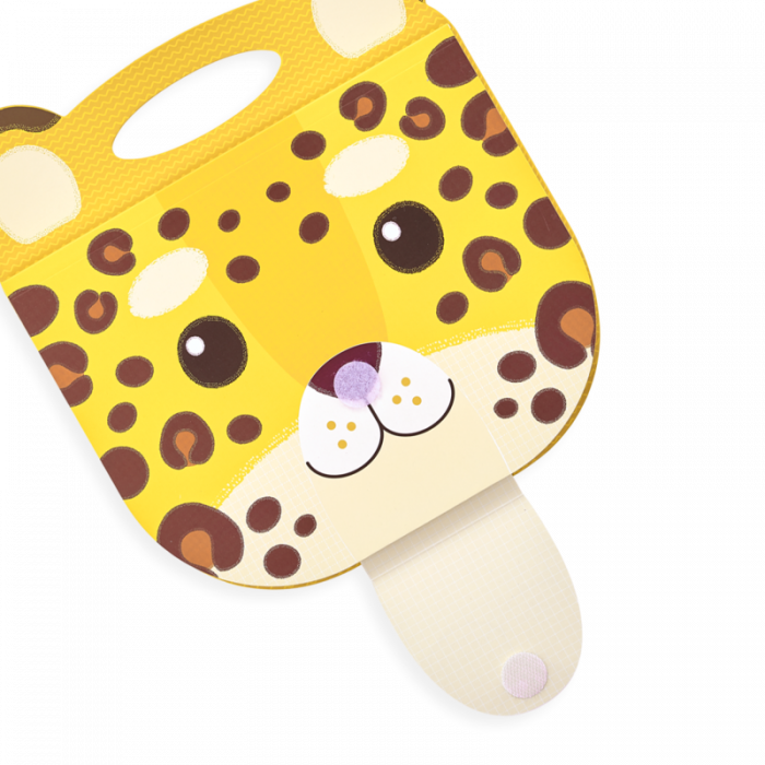 Caiet desen portabil - Leopard galben [3]