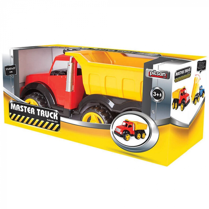 Camion basculant Pilsan Master Truck red [4]