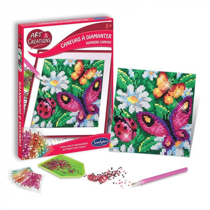 Canvas cu diamante - Fluturi [2]
