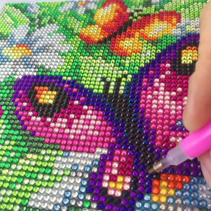 Canvas cu diamante - Fluturi [3]