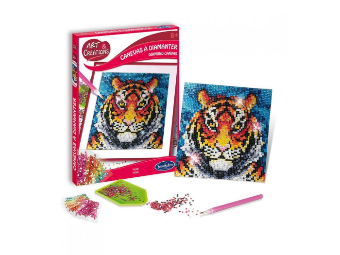Canvas cu Diamante – Tigru [2]