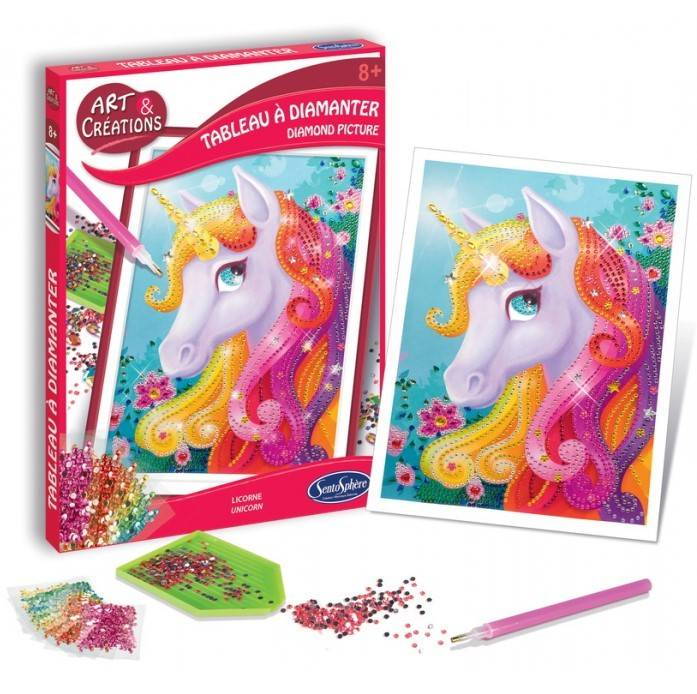 Canvas cu diamante - Unicorn [2]