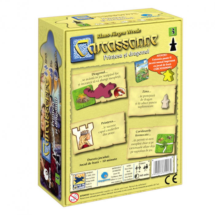 Carcassonne - Extensia 3 - Printesa si dragonul [3]
