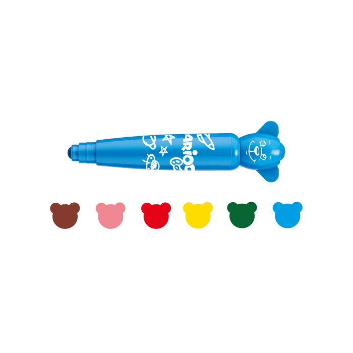 Carioca Baby 1+ Varf scurt si rotund Set 6 buc [3]