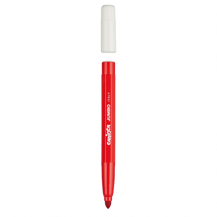 Carioci lavabile - 6 culori/set Carioca Jumbo cu varf rotund. [4]