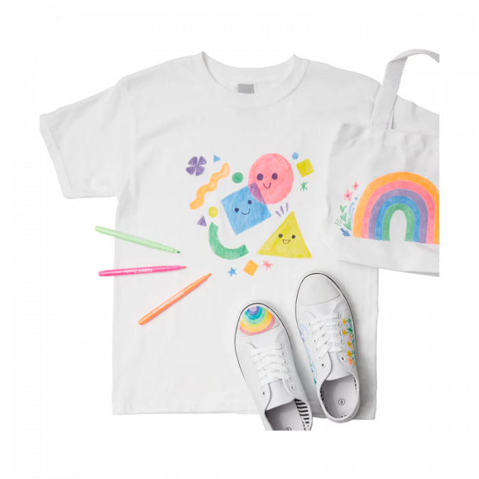 Carioci permanente pentru textile Fabric Doodlers - Set de 12 [3]