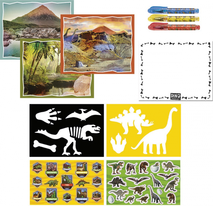 Carte cu activitati creative cu dinozauri [2]