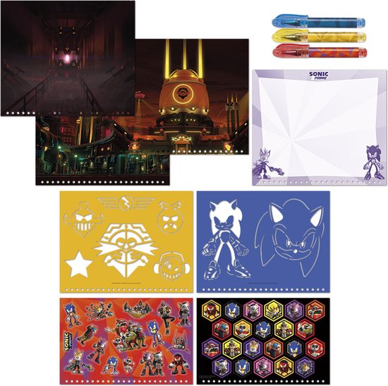 Carte cu activitati creative cu Sonic Prime [2]