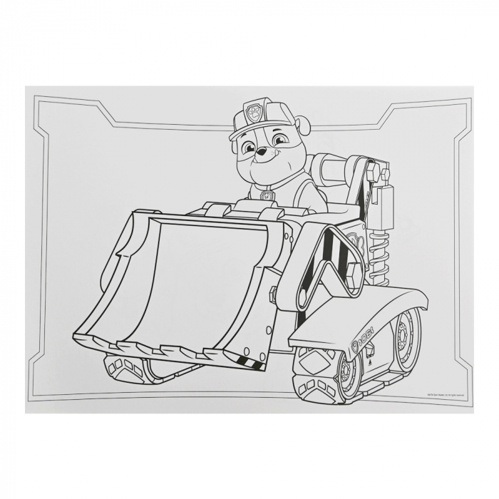 Carte de colorat A3 cu tematicaPaw Patrol [4]