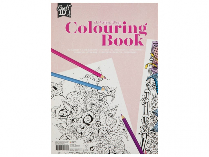 Carte de colorat, A4, 32 pagini, flori mandala, Creative Craft Group [2]