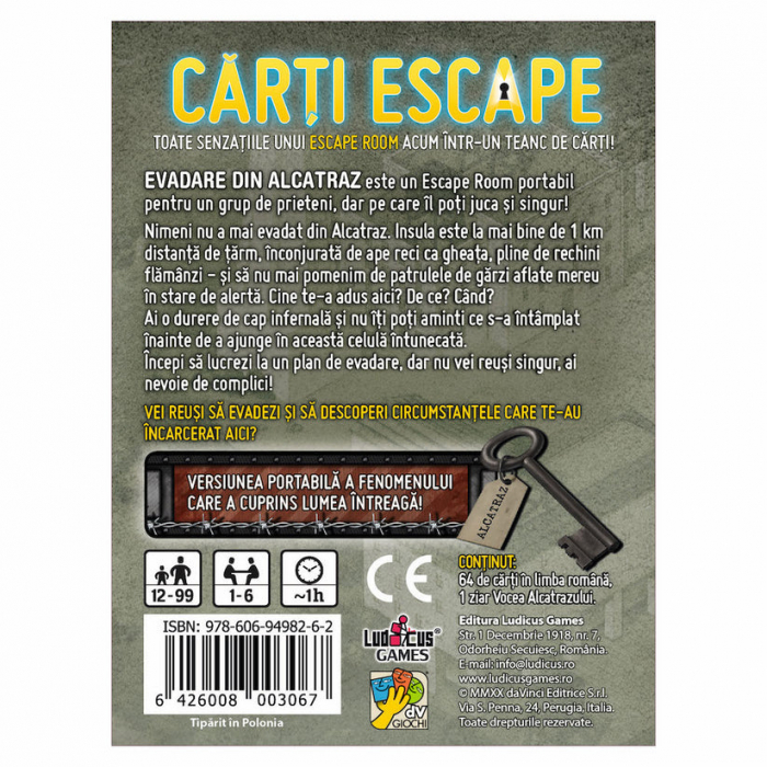 Carti Escape - Evadare din Alcatraz [3]