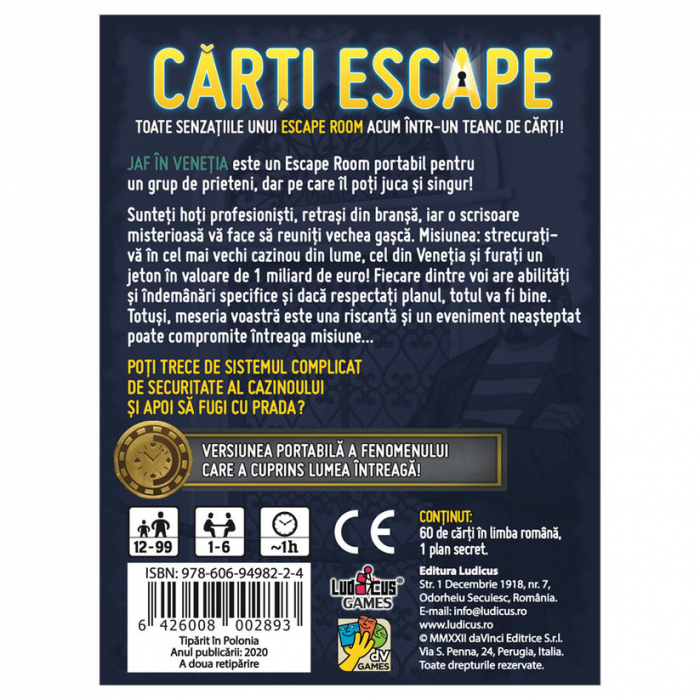 Carti Escape - Jaf in Venetia [3]