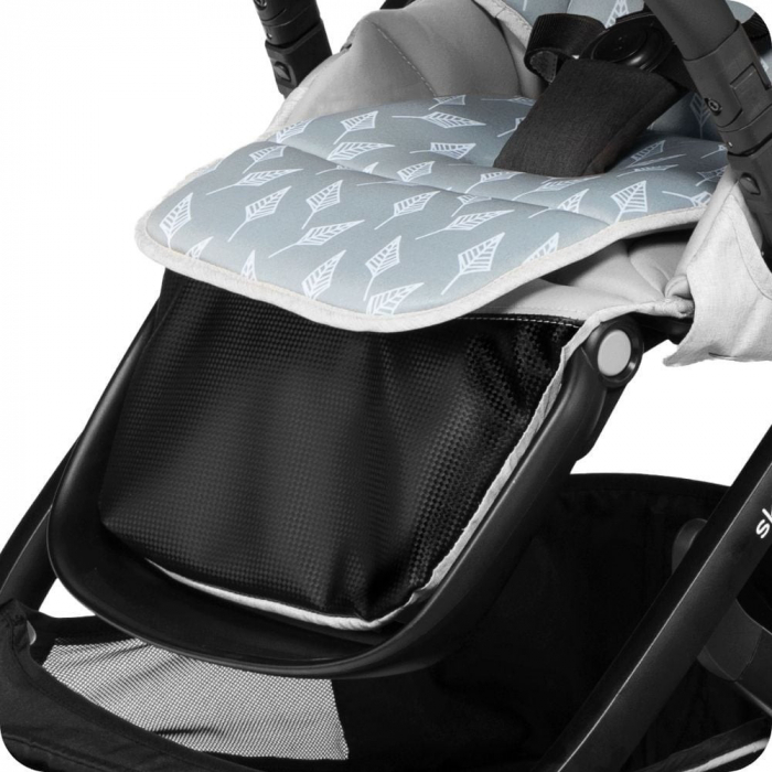 Carucior 2 in 1 Skiddou Moss Normandic Dream, Gri [9]