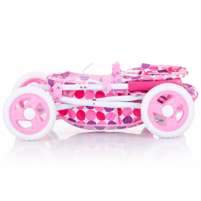 Carucior pentru papusi Chipolino Lora pink [2]