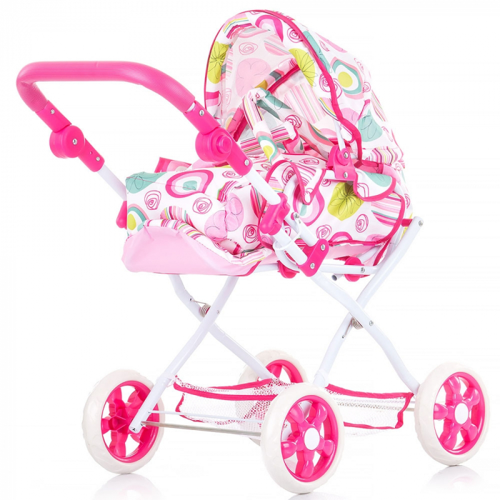 Carucior pentru papusi Chipolino Nelly white [2]