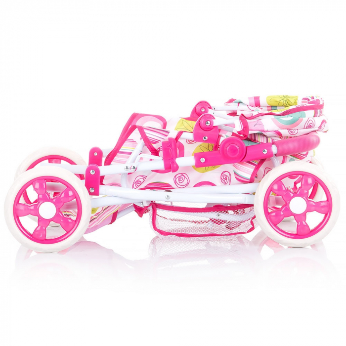 Carucior pentru papusi Chipolino Nelly white [4]