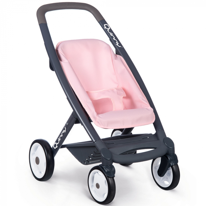 Carucior pentru papusi Smoby Quinny Combi 3 in 1 pink [2]