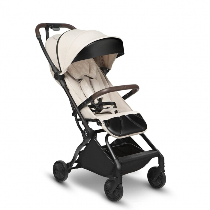 Carucior sport pliabil Skiddou Espoo+ Vanilla Delight, ultracompact pentru calatorii, Beige - Editie Limitata [5]