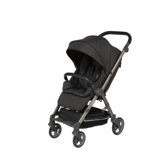Carucior sport pliabil Skiddou Mell Onyx, ultracompact pentru calatorii, Negru [4]