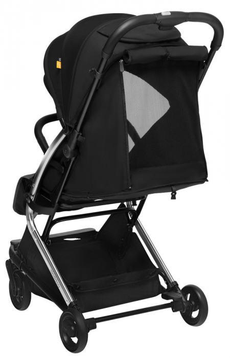 Carucior sport pliabil Skiddou Mikkeli Onyx, ultracompact pentru calatorii, Negru [5]
