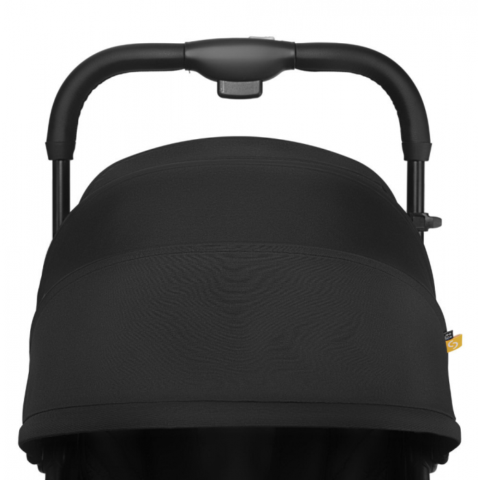 Carucior sport pliabil Skiddou Mikkeli Onyx, ultracompact pentru calatorii, Negru [8]