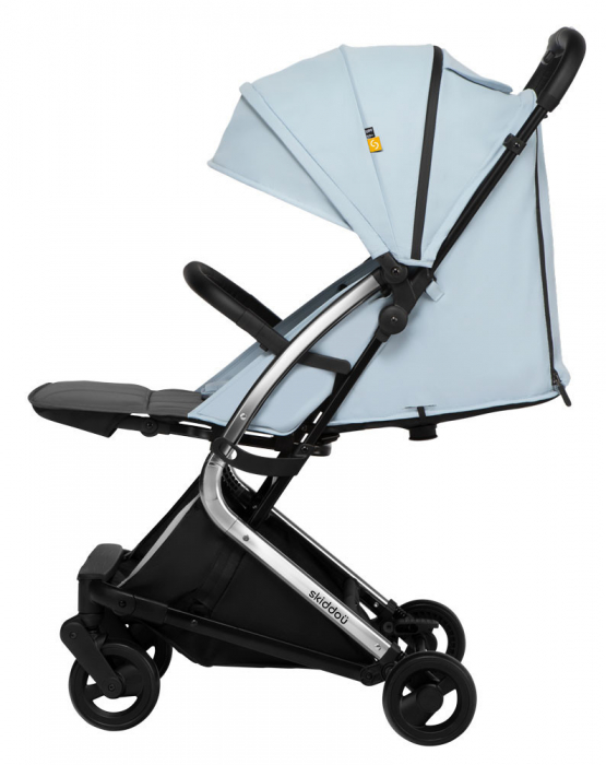 Carucior sport pliabil Skiddou Mikkeli Sky high, ultracompact pentru calatorii, Bleu [2]
