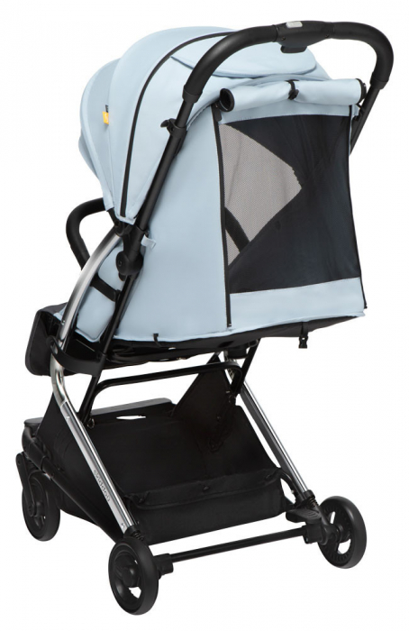 Carucior sport pliabil Skiddou Mikkeli Sky high, ultracompact pentru calatorii, Bleu [6]