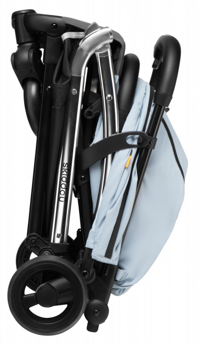 Carucior sport pliabil Skiddou Mikkeli Sky high, ultracompact pentru calatorii, Bleu [9]