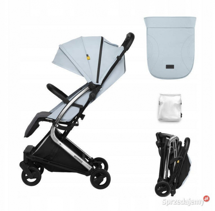 Carucior sport pliabil Skiddou Mikkeli Sky high, ultracompact pentru calatorii, Bleu [1]