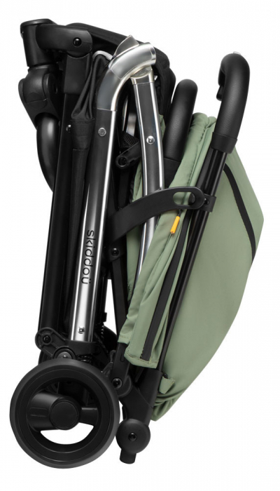 Carucior sport pliabil Skiddou Mikkeli Wild climber, ultracompact pentru calatorii, Verde [10]