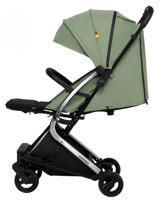 Carucior sport pliabil Skiddou Mikkeli Wild climber, ultracompact pentru calatorii, Verde [4]