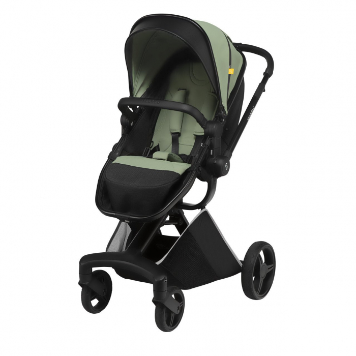 Carucior transformabil 2 in 1 Skiddou Nasjo, Wild climber, Verde [2]