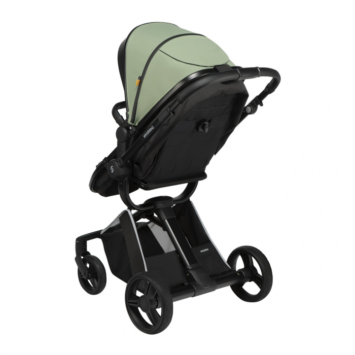 Carucior transformabil 2 in 1 Skiddou Nasjo, Wild climber, Verde [11]