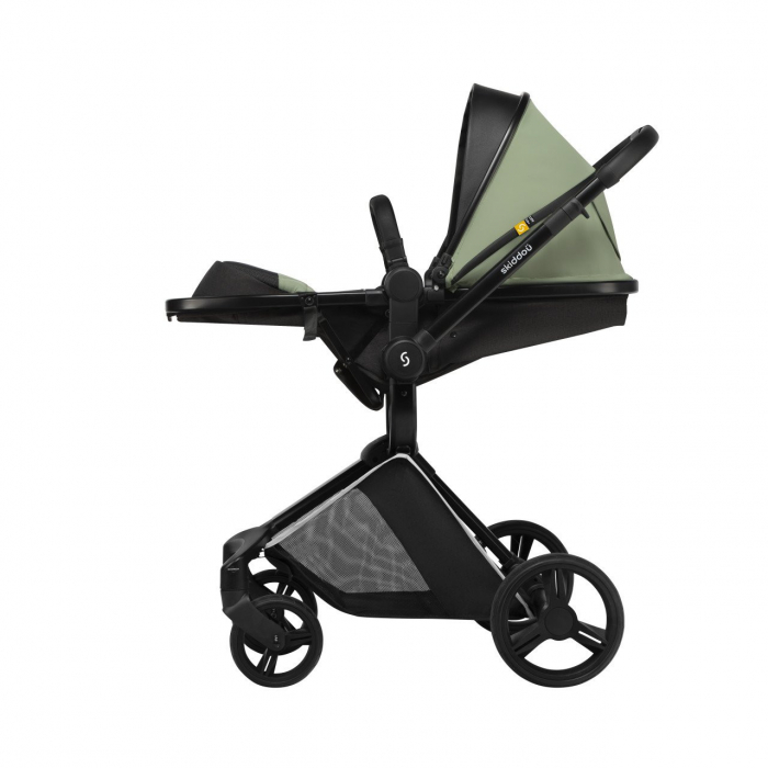 Carucior transformabil 2 in 1 Skiddou Nasjo, Wild climber, Verde [7]