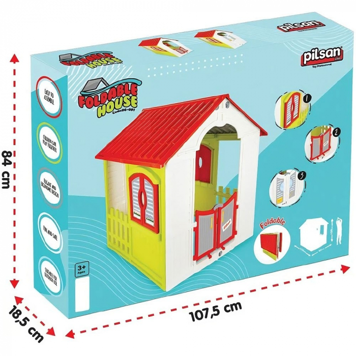 Casuta pentru copii Pilsan Foldable House [4]