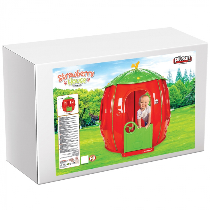 Casuta pentru copii Pilsan Strawberry House red [2]