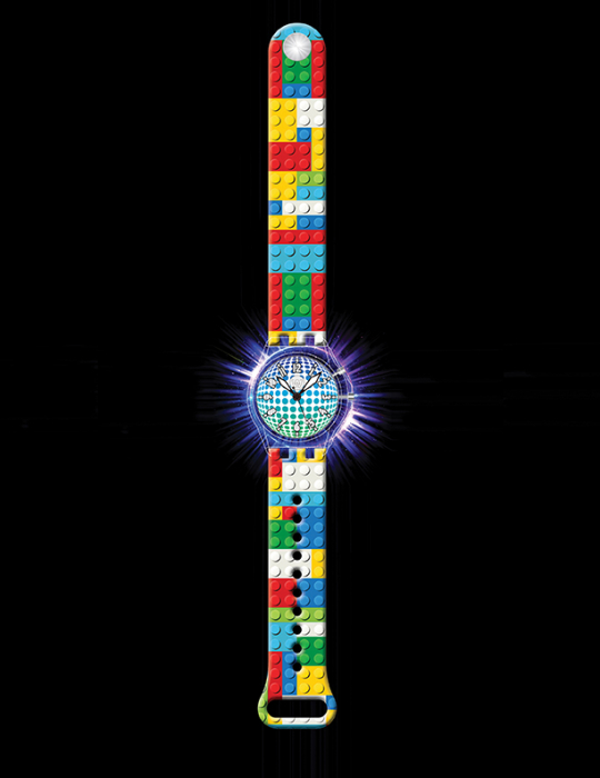 Ceas pentru copii, cu leduri, Glow, Lego [3]