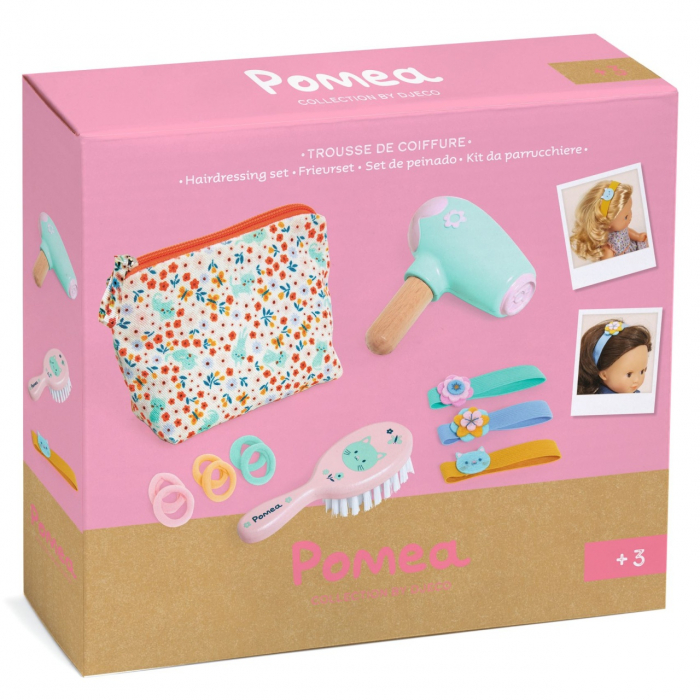 Colectia Pomea Set de coafura pentru papusi, Djeco [1]