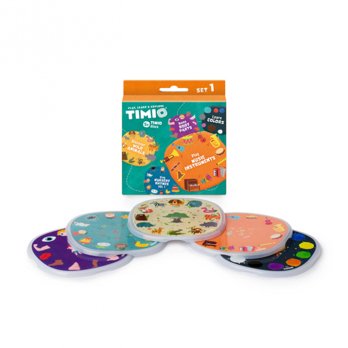 Colectie de 5 discuri pentru dispozitivul TIMIO, set nr. 1 [2]