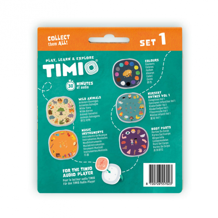 Colectie de 5 discuri pentru dispozitivul TIMIO, set nr. 1 [3]