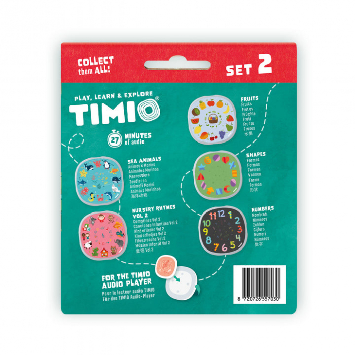 Colectie de 5 discuri pentru dispozitivul TIMIO, set nr. 2 [3]