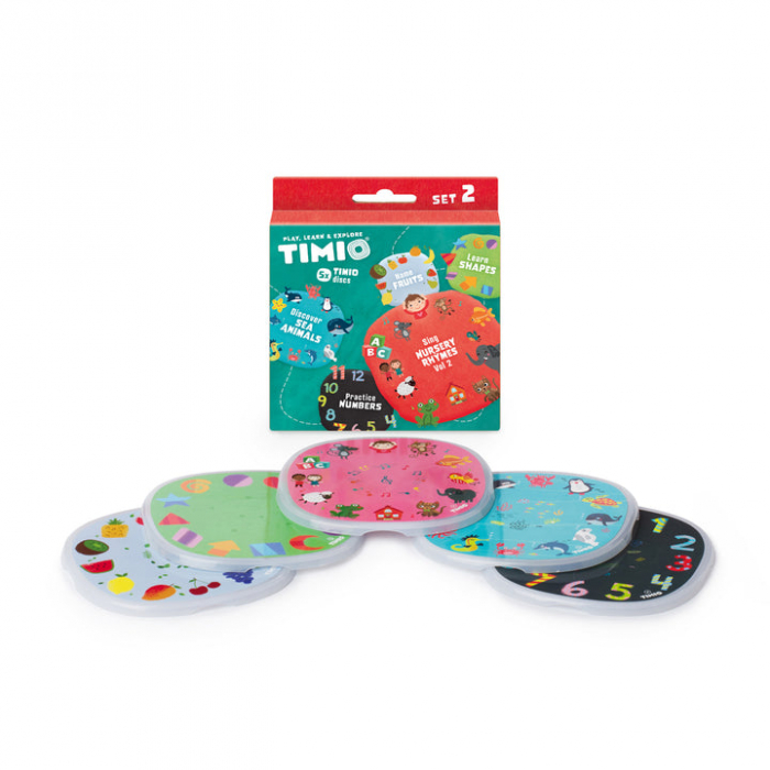 Colectie de 5 discuri pentru dispozitivul TIMIO, set nr. 2 [2]