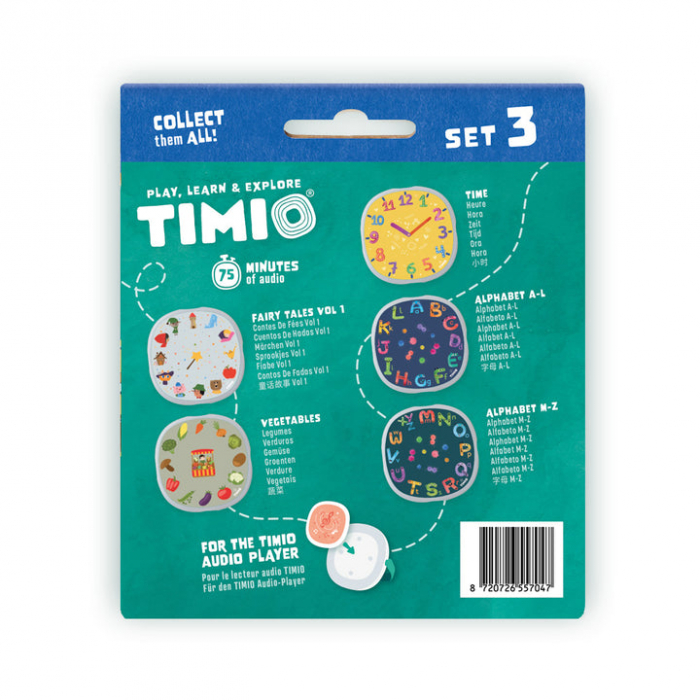 Colectie de 5 discuri pentru dispozitivul TIMIO, set nr. 3 [3]