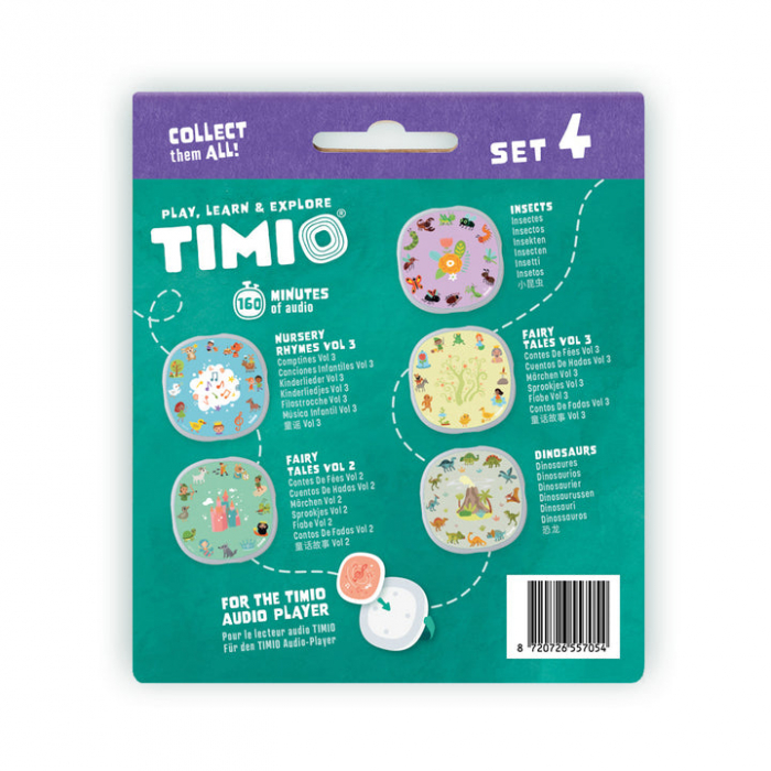 Colectie de 5 discuri pentru dispozitivul TIMIO, set nr. 4 [3]