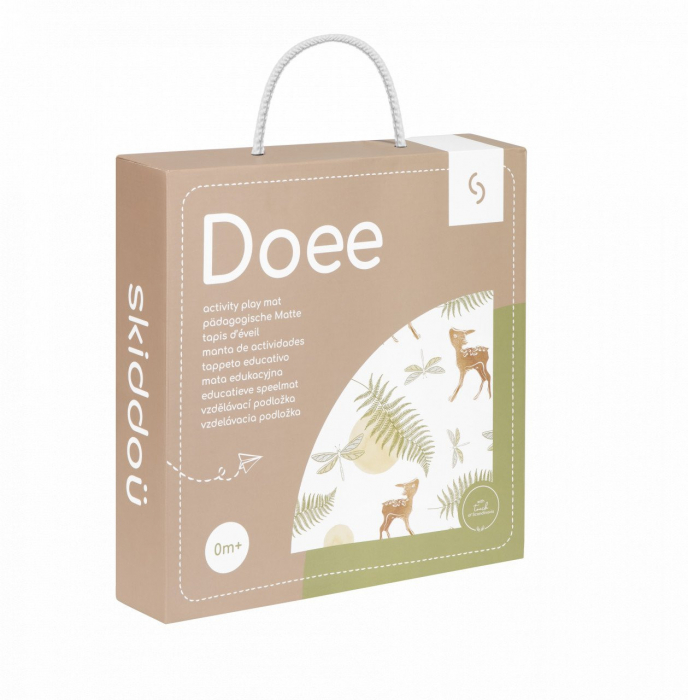 Covoras senzorial si educational bebelusi Skiddou Doee, 105 cm [8]