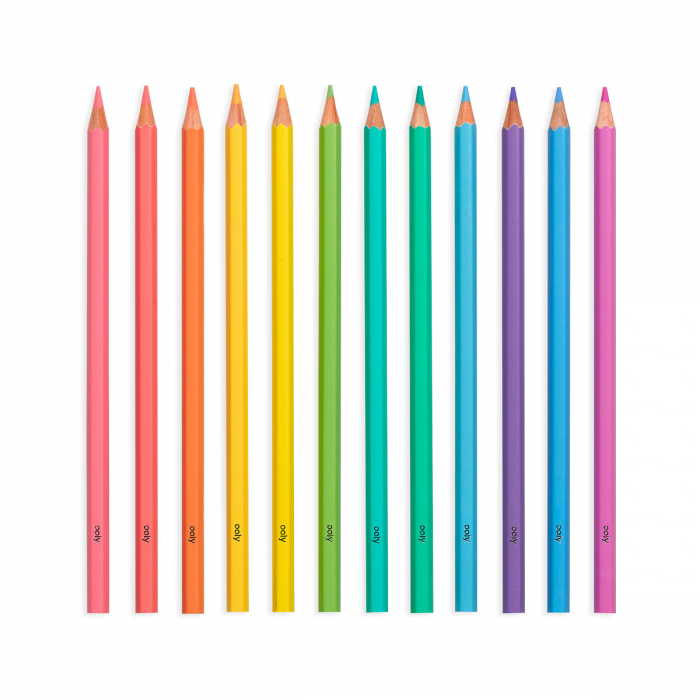 Creioane colorate în nuanțe pastelate - Set de 12 [2]